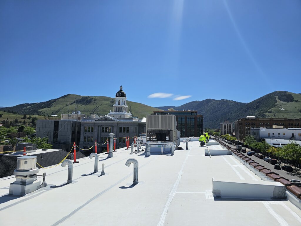 TPO or PVC Roofing